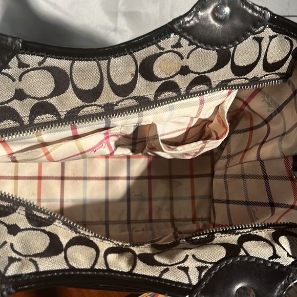 COACH Bleeker Tote Bag with dust cover. - Picture 3 of 4